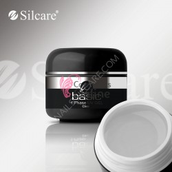 Gel UV Basic Nailo Silcare 3 in 1 Transparent vascozitate ridicata 15 ml